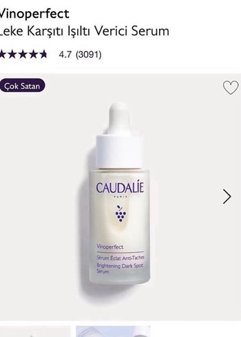 Caudalie Vinoperfect Leke Karşıtı Serum