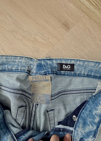 Dolce & Gabbana D G Acik Mavi Denim Jean