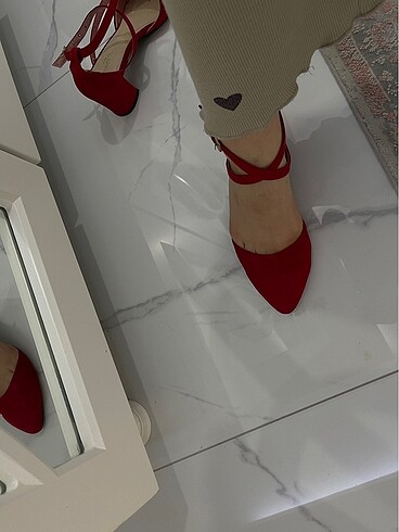 38 Beden bordo Renk Stiletto