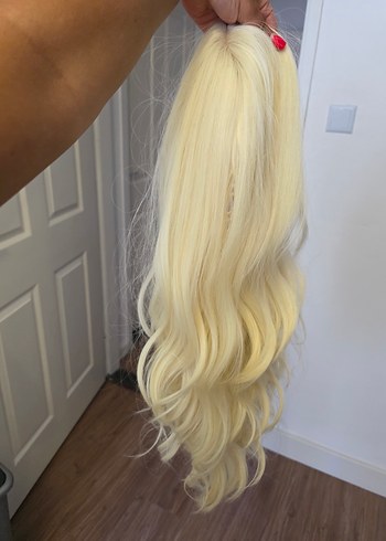 Beyaz Yırtmaçlı Kadın Saç Aksesuarı - Görsel 5