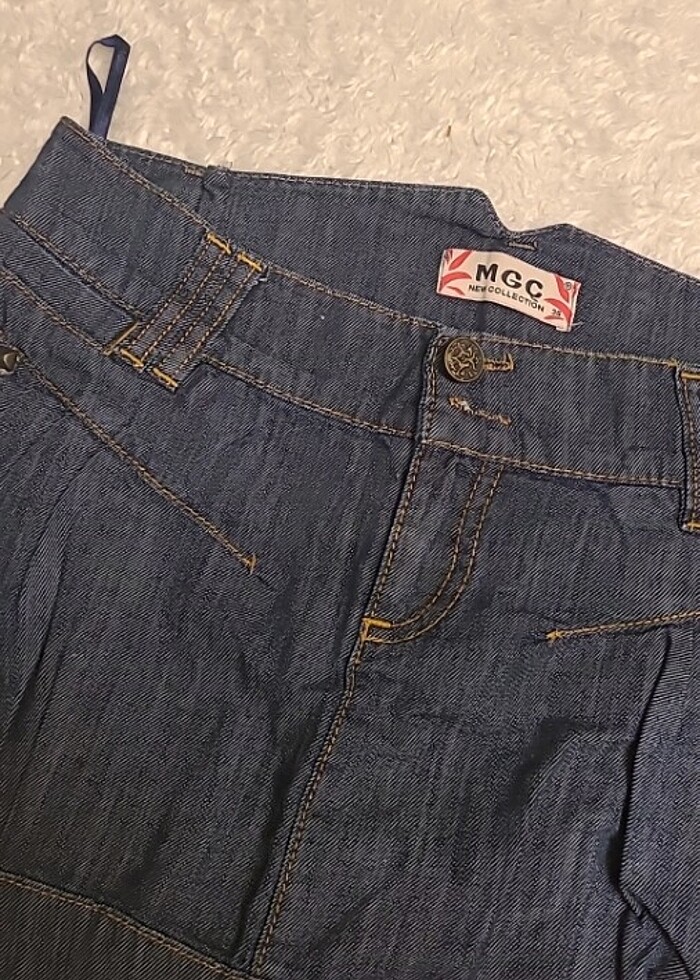 Yazlik kot etek - Görsel 2