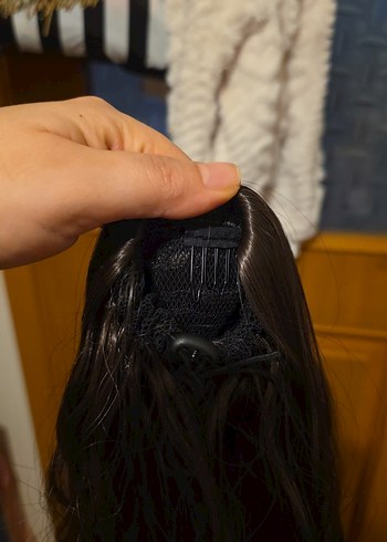 Kahverengi İpek Görünümlü sac - Görsel 2