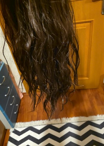 Kahverengi İpek Görünümlü sac - Görsel 4