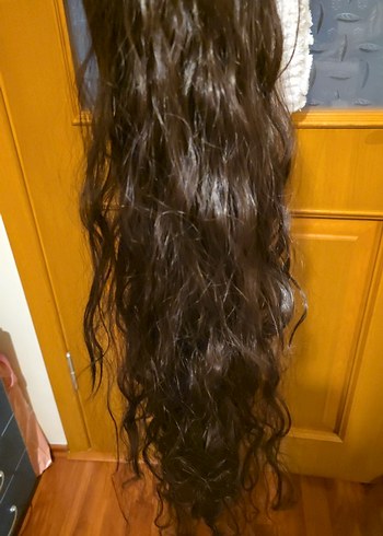 Kahverengi İpek Görünümlü sac - Görsel 3