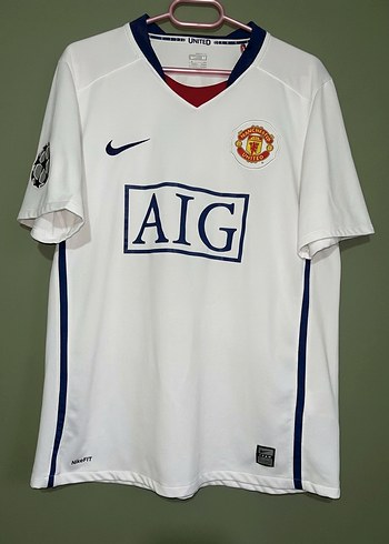 Nike Manchester United 2008 2009 Deplasman Formasi Cristiano Ronaldo
