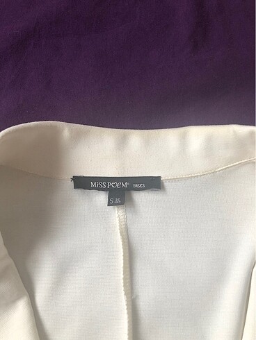 s Beden beyaz Renk Blazer ceket