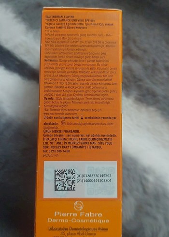 Avène Cleanance Tinted SPF 50+ 50ml - Görsel 2