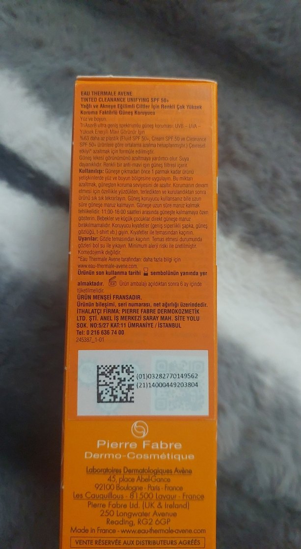 Avène Cleanance Tinted SPF 50+ 50ml - Görsel 2