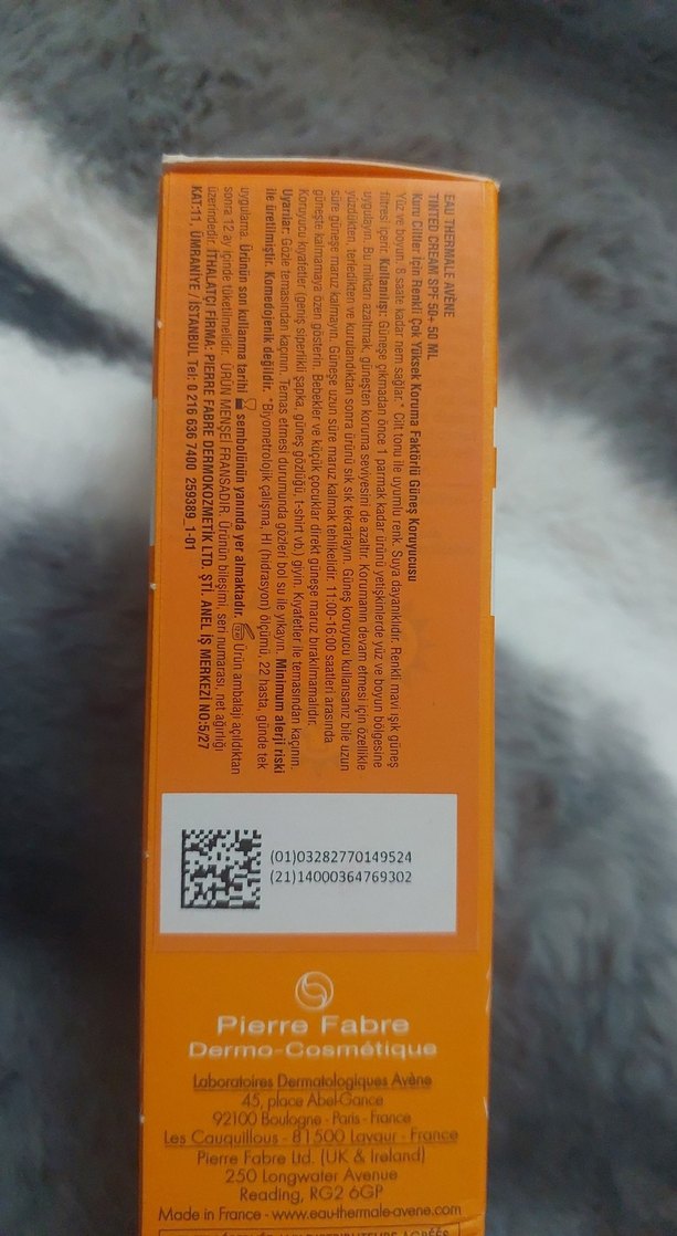 Avène SPF 50+ Tonlu Krem 50 ml - Görsel 2