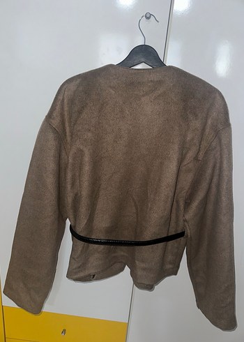 Zara Zara Kahverengi Kemerli ceket