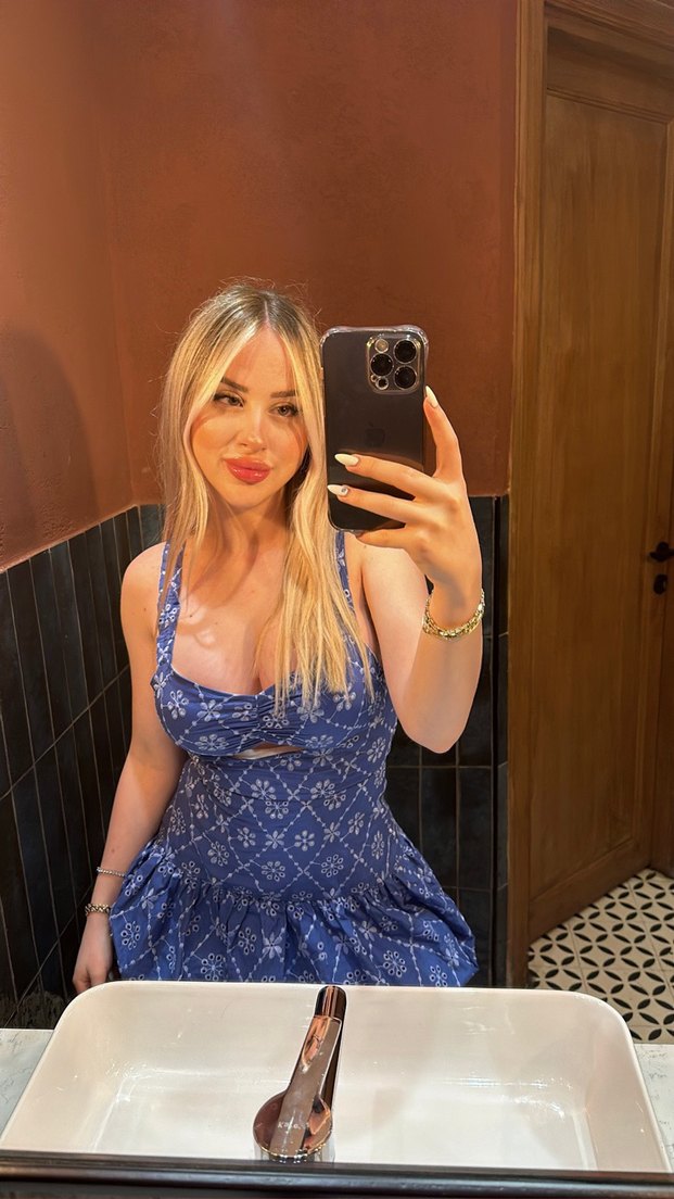 Zara Mavi mini Elbise - Görsel 2