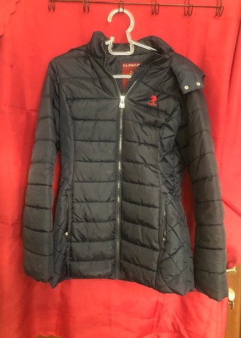 U.S Polo Assn. Us Polo Lacivert Kapitone Sisme Ceket