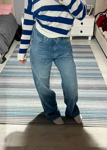 Trendyol & Milla Bol Kesim Kot Pantolon