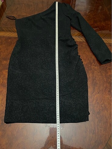 Koton Tek Kol Simli Abiye Elbise - Görsel 9