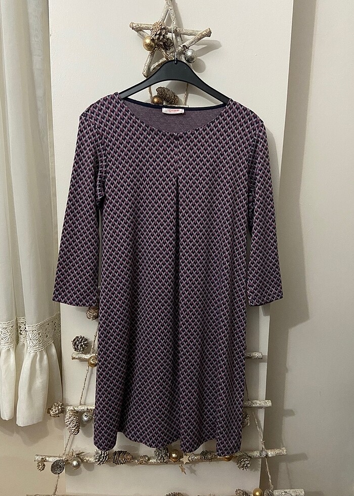 LC Waikiki Desenli Elbise - Görsel 5