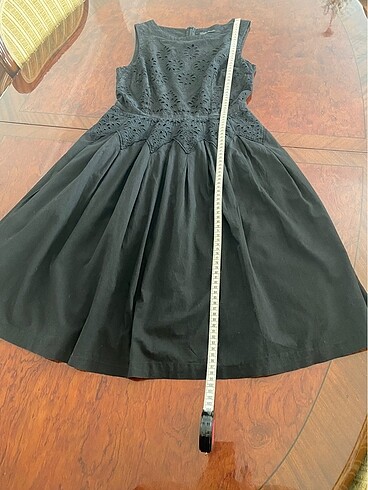 Topshop Fistolu Siyah Elbise - Görsel 8