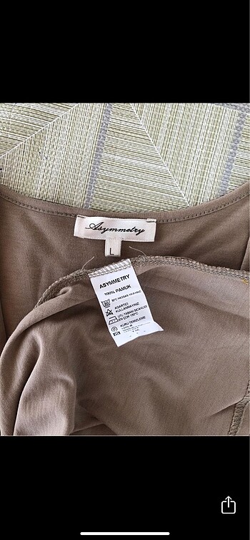 l Beden camel Renk Asymmetry Bej Elbise