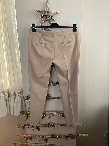 38 Beden ten rengi Renk Cotton Bar TaşRengi Havuç Model Pantolon