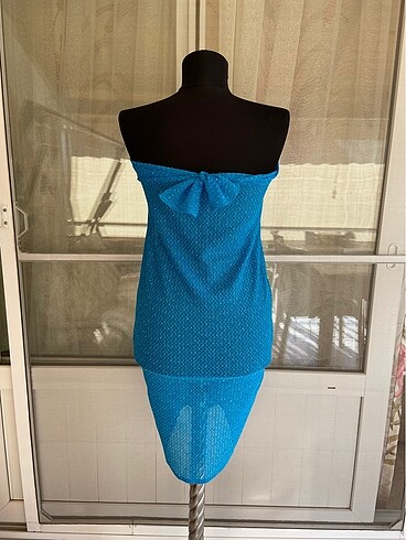 Harika Mavi Pareo - Görsel 6