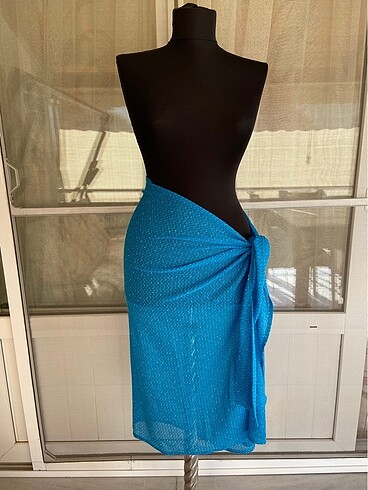 Harika Mavi Pareo - Görsel 8