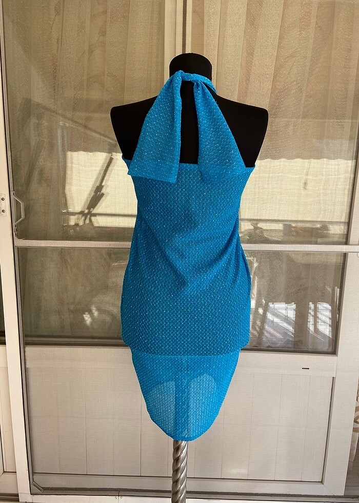 Harika Mavi Pareo - Görsel 4