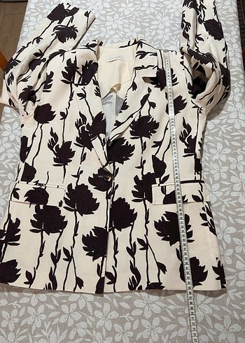 Düğmeli Parisian Kadın Blazer - Görsel 9