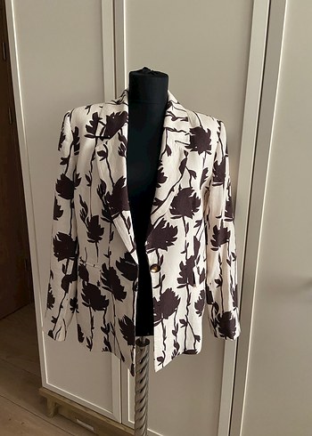 Düğmeli Parisian Kadın Blazer - Görsel 5
