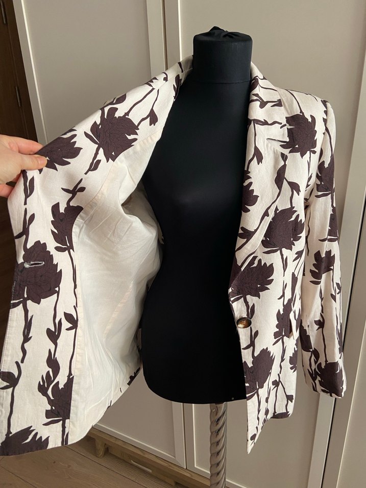 Düğmeli Parisian Kadın Blazer - Görsel 3