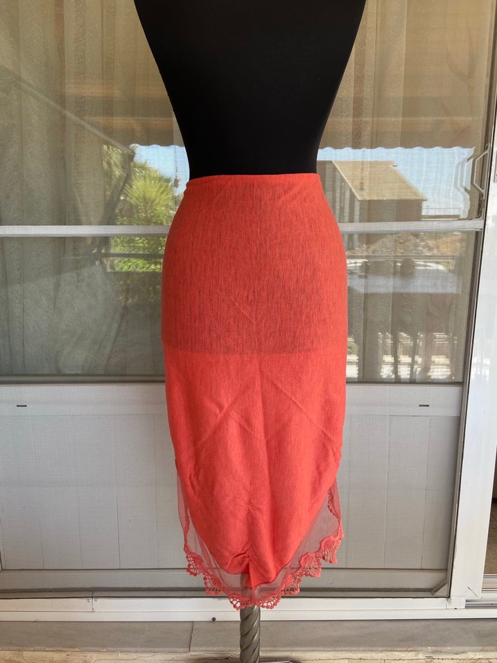 Kırmızı Bağlamalı Bohem Pareo - Görsel 3