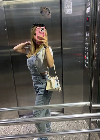LC Waikiki Rahat Ve Sik Acik Mavi Denim Tulum S Beden 1 Kere Giyildi