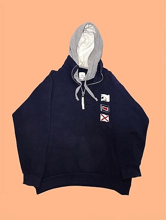 Yarım fermuar sweatshirt