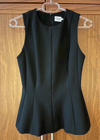 Beymen Club Beymen Clup Siyah Kolsuz Peplum Elbise