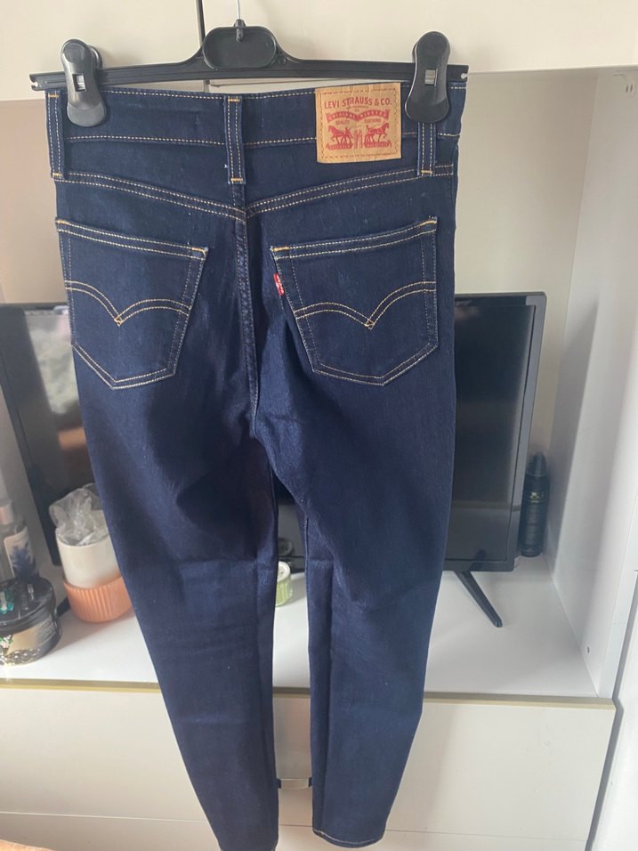 Levi's Koyu Mavi Denim Jean — görsel 3/7