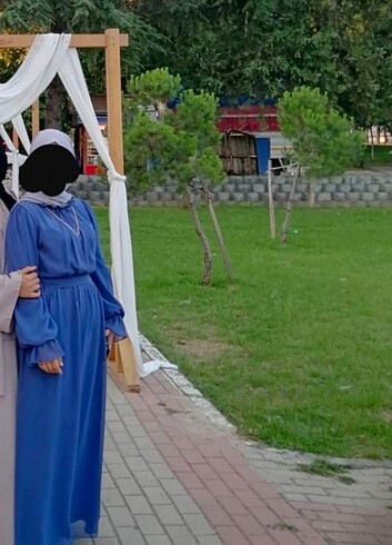 Şifon abiye elbise