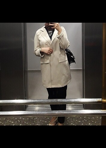 Bej blazer ceket