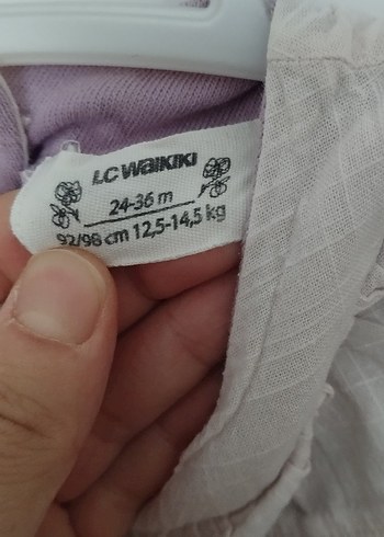 Kız Çocuk Lila Sweatshirt Fırfırlı Yaka - Görsel 5