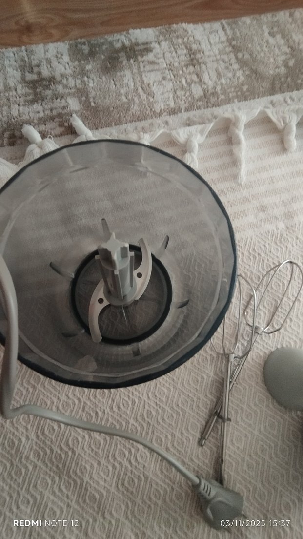 Pembe ve Gri Çok Fonksiyonlu Blender Seti - Görsel 5