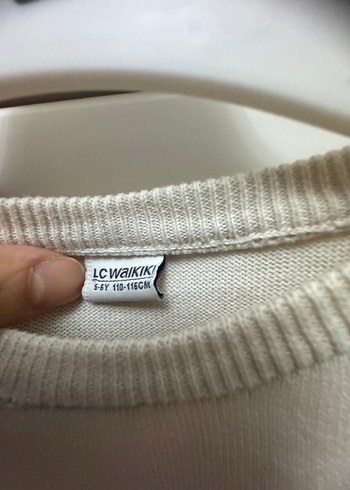 Kız Çocuk Pembe Uzun Kollu Triko Elbise - Görsel 6