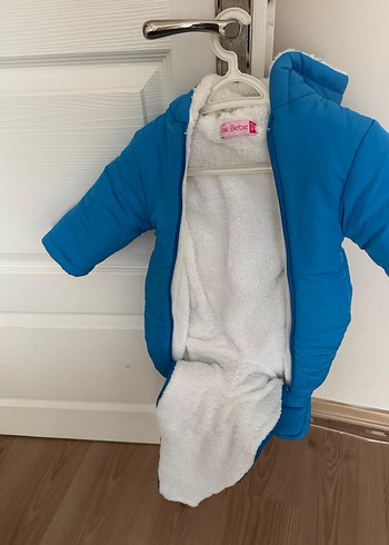 Mavi Baskılı Bebek Tulum - Görsel 3