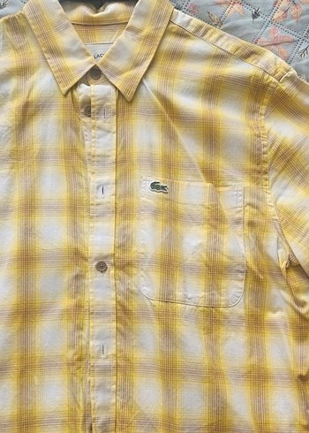 Lacoste Kisa Kollu Ekose Gomlek