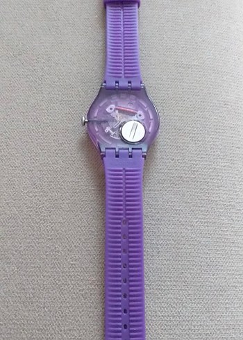 Swatch Mor Minimalist Kadın Kol Saati