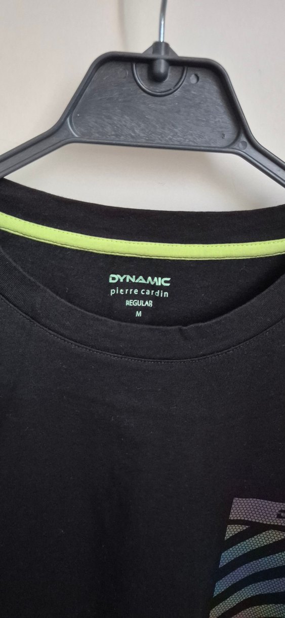 Siyah Baskılı Erkek Tişört - Görsel 2