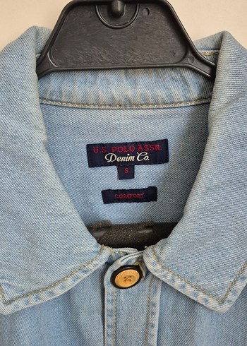 Mavi Denim Düğmeli Erkek Gömlek - Görsel 2