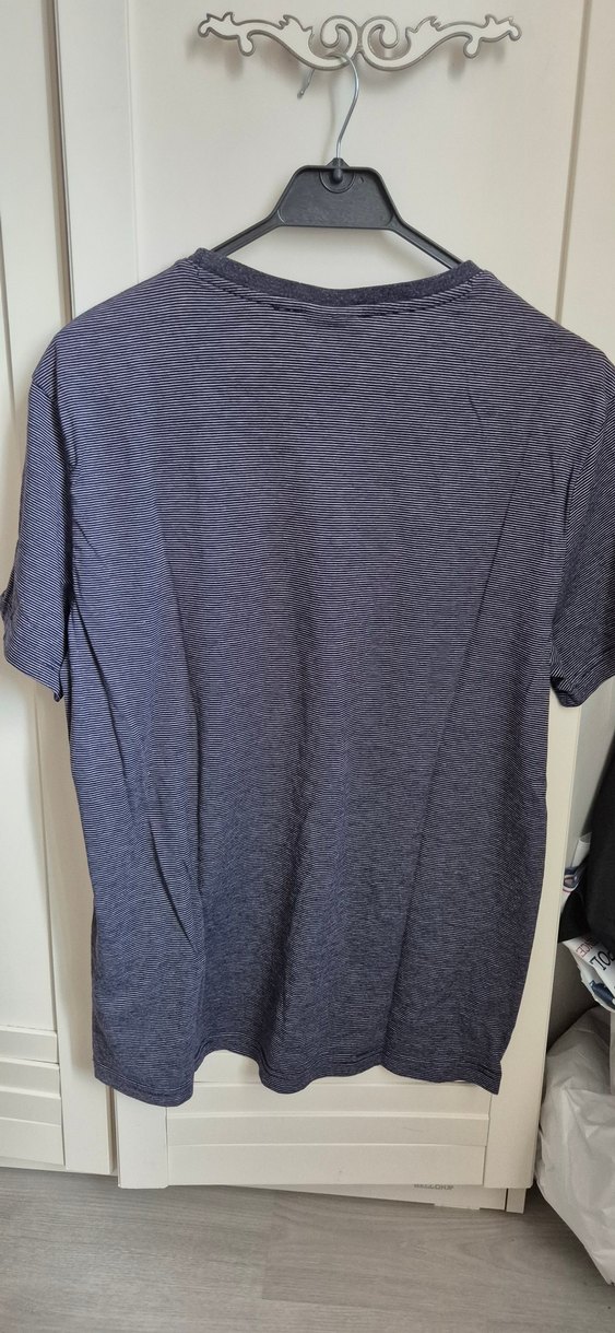 Gri Baskılı Erkek Kısa Kollu Tişört - Görsel 3