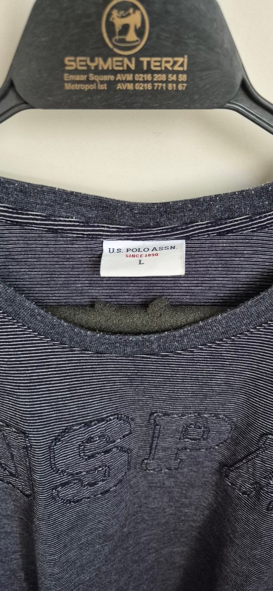 Gri Baskılı Erkek Kısa Kollu Tişört - Görsel 2