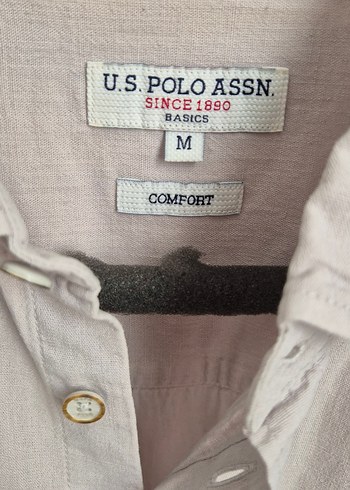 Bej Kısa Kollu Erkek Keten Gömlek - Görsel 2