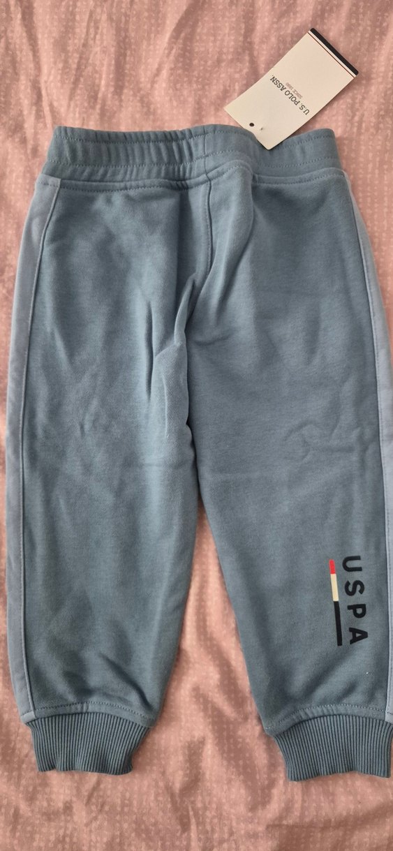 Gri Erkek Çocuk Fermuarlı Eşofman Altı - Görsel 3