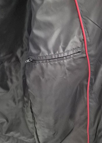 Gri Erkek Midi Mont Fermuarlı - Görsel 4