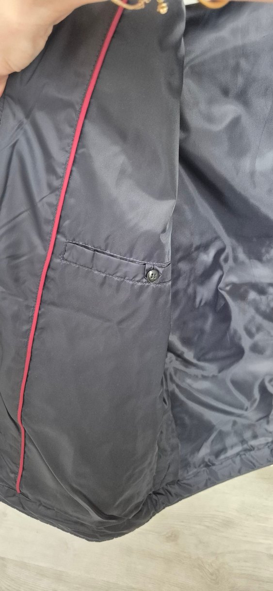 Gri Erkek Midi Mont Fermuarlı - Görsel 5