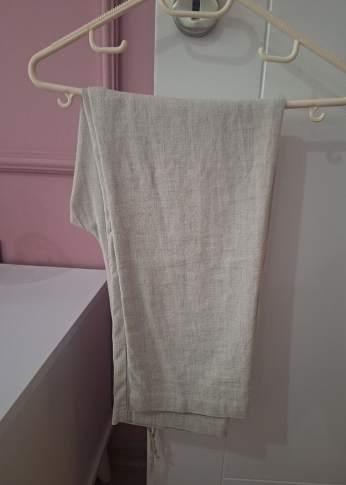 keten pantolon - Görsel 2